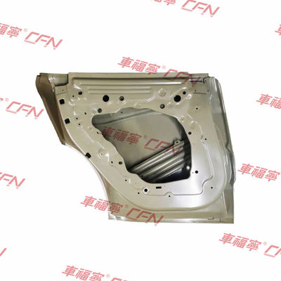 Cửa sau bên trái xe điện - Thép phủ E màu đen - 120x95x25cm