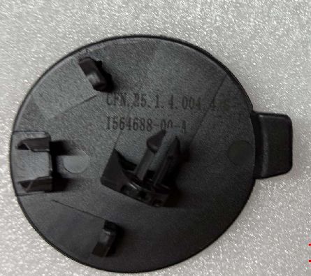 Tesla Model S Mặt trước Bumper kéo móc nắp 2021-2023 Hắc nhựa