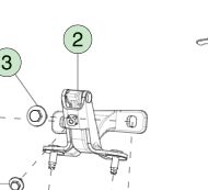Cụm bản lề cửa sau bên trái Tesla Model Y 1500494-00-C