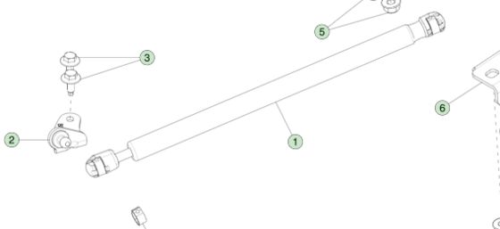 ỐNG CHỐNG - NẮP CAPO CHO MODEL S 2012-2021 1062634-00-A