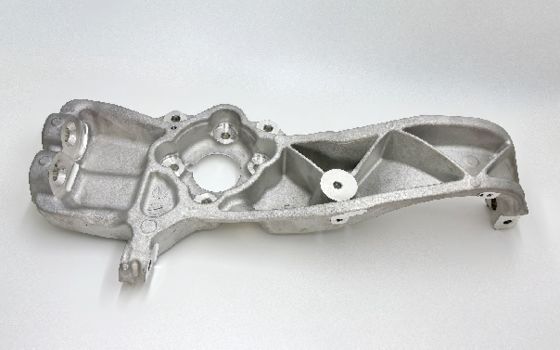 Knuckle treo phía trước trái cho Tesla Model S 2016-2021 nhôm