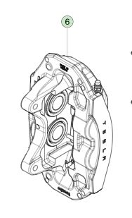 Tesla Model 3 Cáp phanh phía trước trái 8008202-00-A 2017-2023