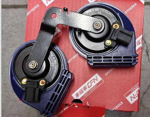 Bộ còi hai tông màu Tesla Model Y 520Hz/420Hz 12V IP67