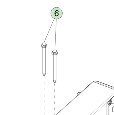 M10x130 Bolt HF thép cho Tesla Model 3/Y 2017-2023 1446114-00-B