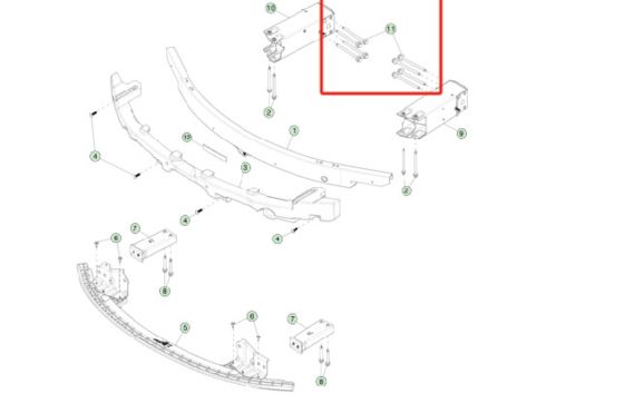 M10-1.5X157 HF Bolt cho Tesla Model 3/Y - 1120775-00-A