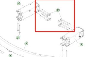 M10-1.5X157 HF Bolt cho Tesla Model 3/Y 1120775-00-A 1200MPa