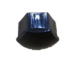 Bìa hạt bánh xe màu đen mờ cho Tesla Model S / 3 22mm 15mm ABS nhựa