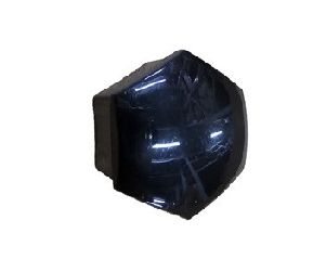 Bìa hạt bánh xe Tesla màu đen bóng 22mm ABS nhựa 5x5x3cm