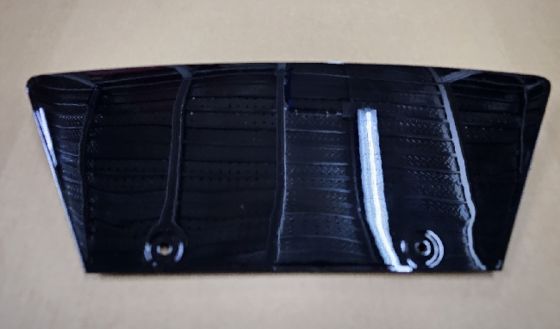 Nắp che móc kéo cản sau Tesla Model S 52x25x6cm Nhựa ABS