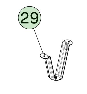 Bộ đệm thân xe tay trái bền cao cho Tesla Model X (2015-2021) OEM Phần 1049739-00-G